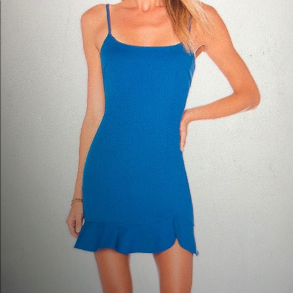 shayla ruffle mini dress